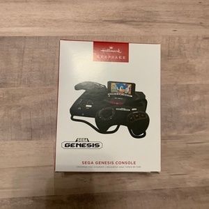 NIB 2022 Hallmark Ornament SEGA GENESIS CONSOLE Gaming System MAGIC Light Sound